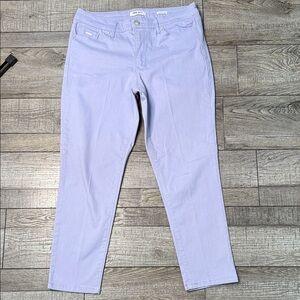 Nine West Gramercy Crop Light Purple Women's Ankle Jeans